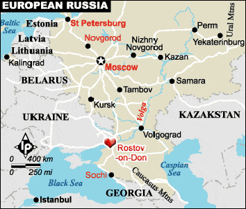 Rostov-na-Donu Map